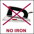 no iron